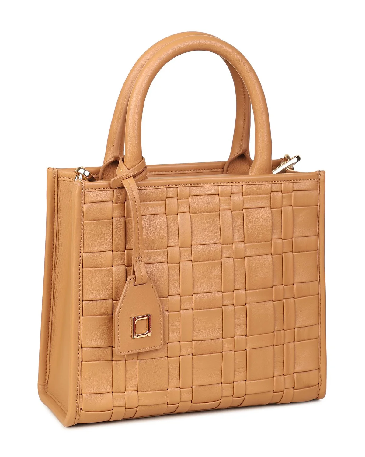 AYESHA Small Tote Crossbody - Camel — RAFE New York